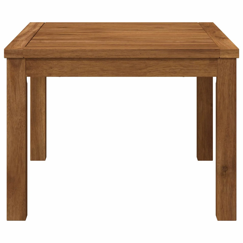 Coffee Table Natural 50 x 60.5 x 36 cm Solid Acacia Wood