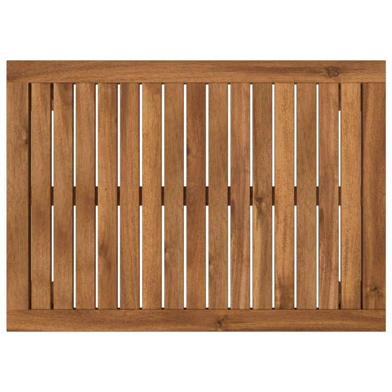 Coffee Table Natural 50 x 68.5 x 36 cm Solid Acacia Wood