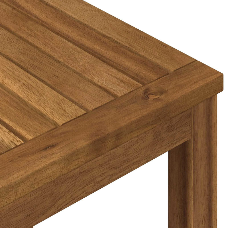 Coffee Table Natural 50 x 100.5 x 45 cm Solid Acacia Wood