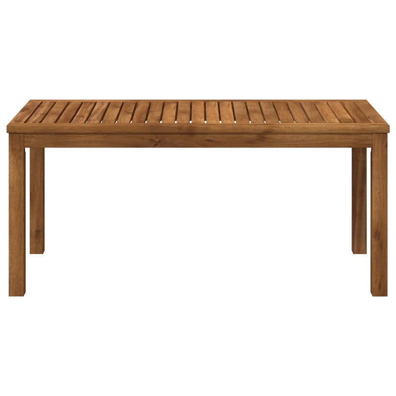 Coffee Table Natural 50 x 100.5 x 45 cm Solid Acacia Wood