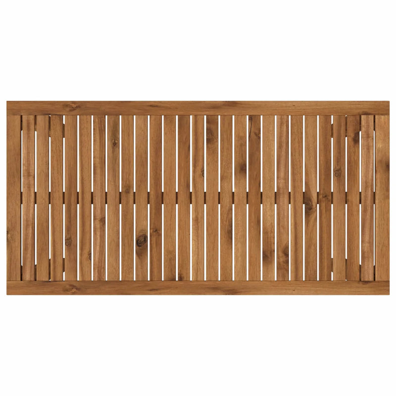 Garden Bar Table Natural 108.5 x 55 x 105 cm Solid Acacia Wood