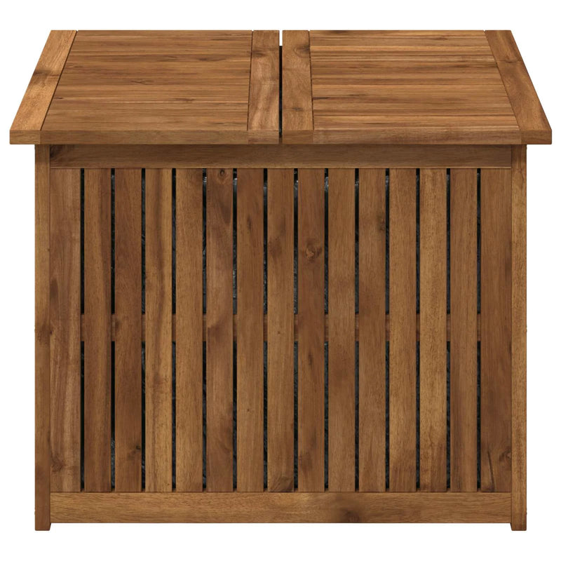 Garden Storage Box Solid Acacia Wood 70.5 x 68.5 x 53.5 cm