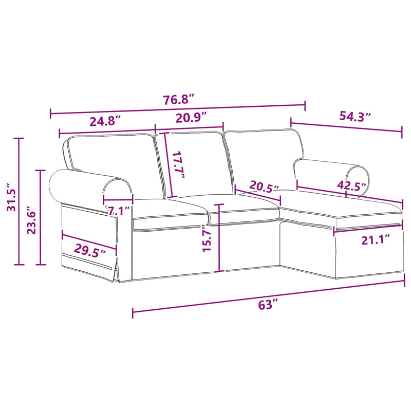 Sofa Dark Grey