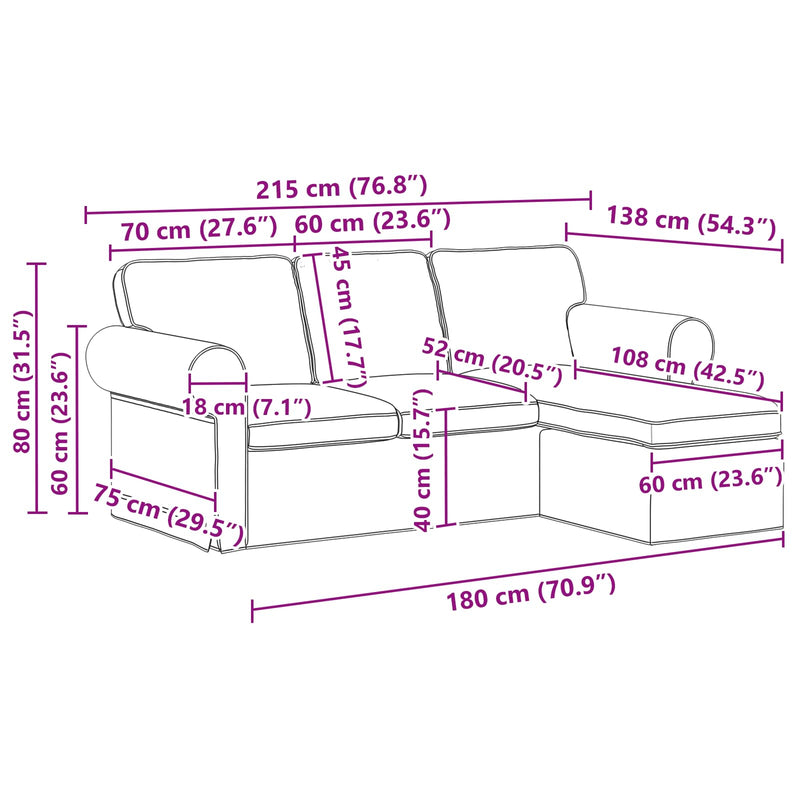 Sofa Dark Grey