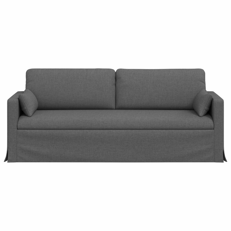 Sofa Dark Grey Overall dimensions: 198 x 78 x 80 cm (W x D x H)