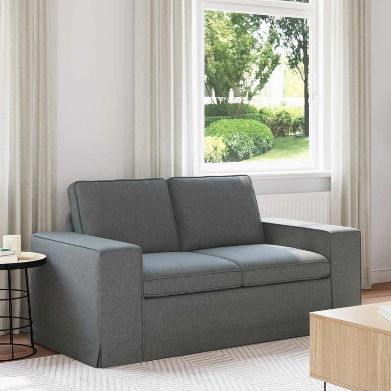 Sofa Dark Grey Overall dimensions: 162 x 80 x 82 cm (W x D x H)