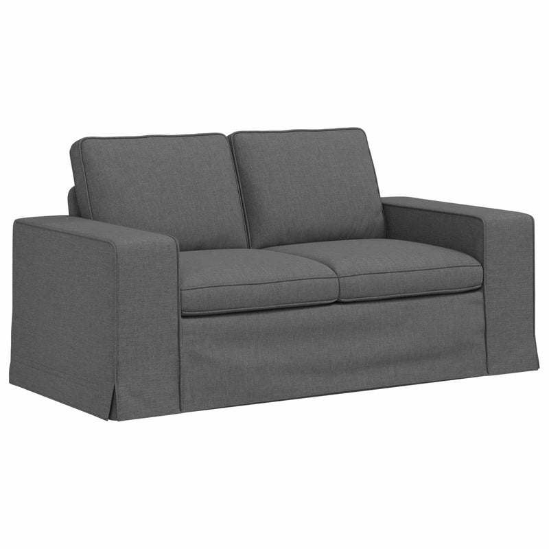 Sofa Dark Grey Overall dimensions: 162 x 80 x 82 cm (W x D x H)