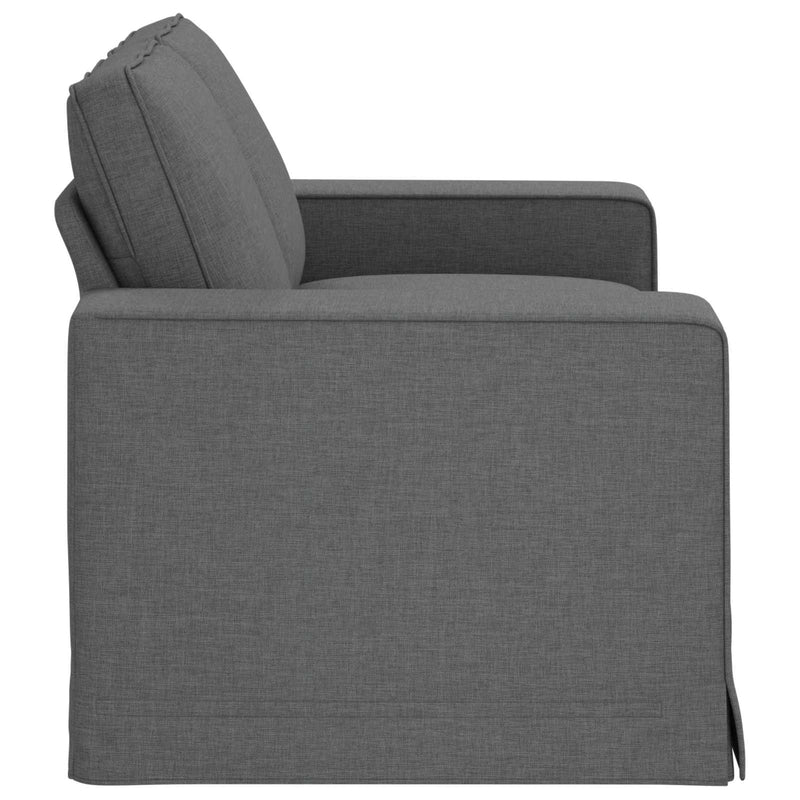 Sofa Dark Grey Overall dimensions: 162 x 80 x 82 cm (W x D x H)