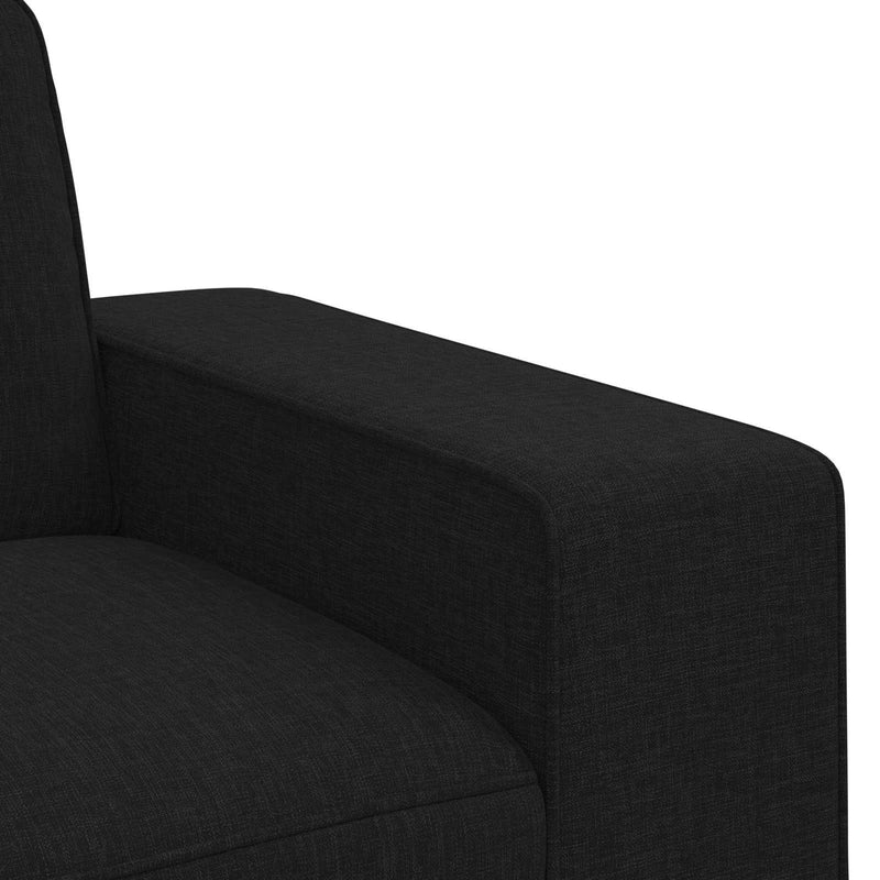 Sofa Black Overall dimensions: 162 x 80 x 82 cm (W x D x H)
