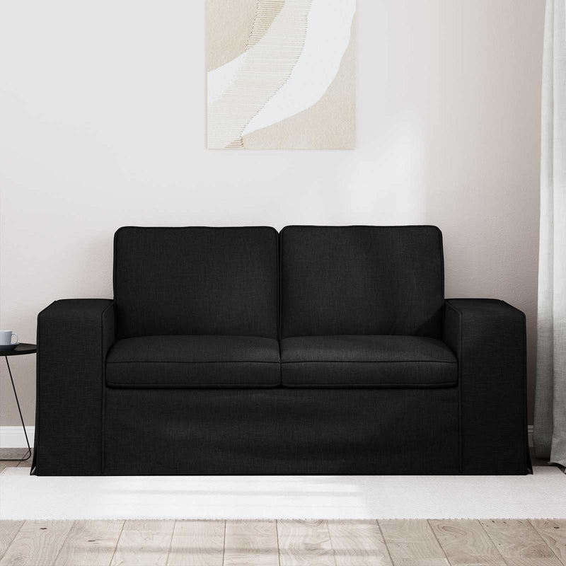 Sofa Black Overall dimensions: 162 x 80 x 82 cm (W x D x H)