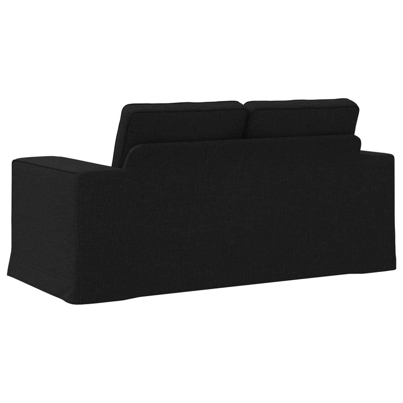 Sofa Black Overall dimensions: 162 x 80 x 82 cm (W x D x H)