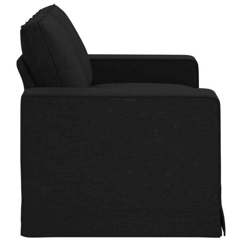 Sofa Black Overall dimensions: 162 x 80 x 82 cm (W x D x H)