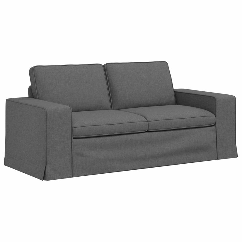 Sofa Dark Grey Overall dimensions: 182 x 80 x 82 cm (W x D x H)