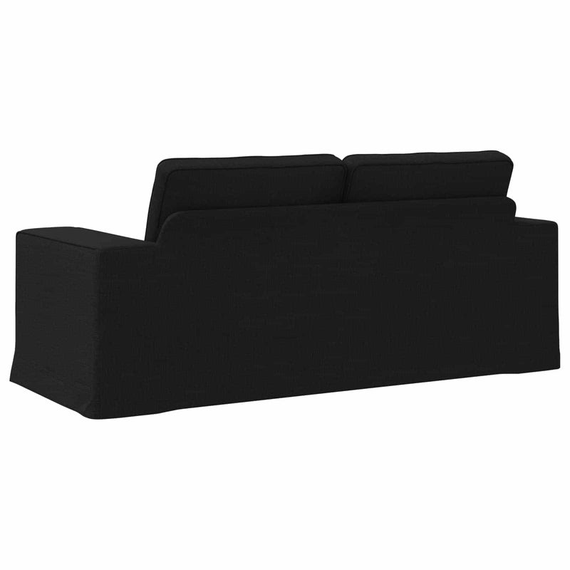Sofa Black Overall dimensions: 182 x 80 x 82 cm (W x D x H)
