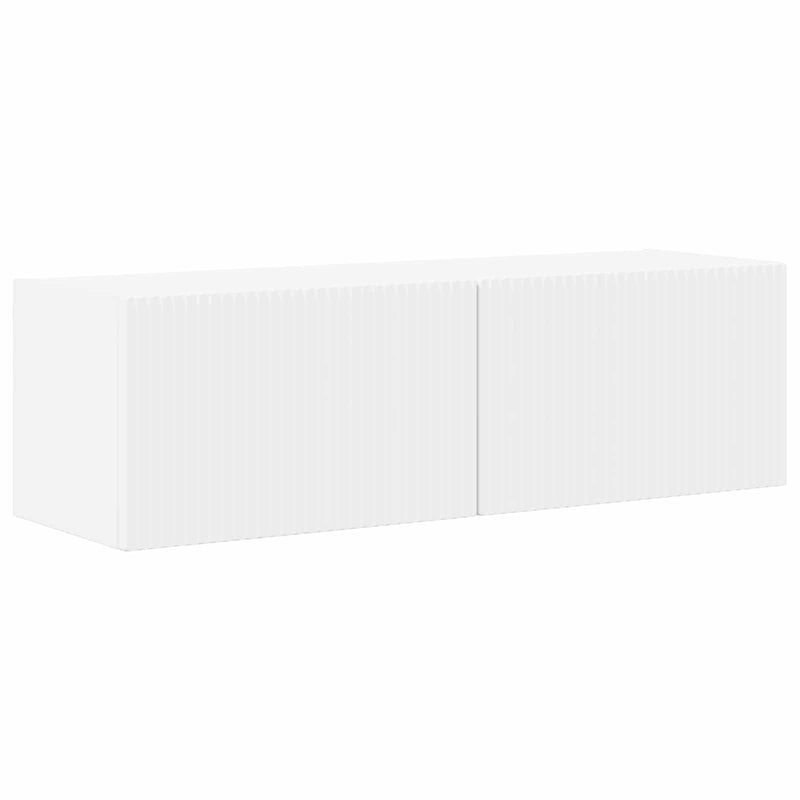 vidaXL Wall-mounted 4 pcs White