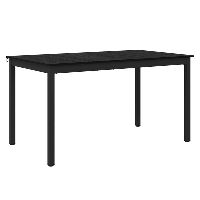 Dining Tables 140 x 80 x 75 cm Engineered Wood Black Oak