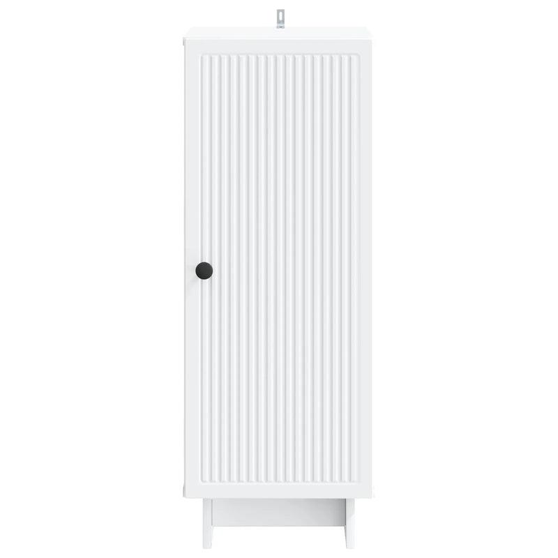 Cabinet White 33 x 34.5 x 90 cm Engineered Wood
