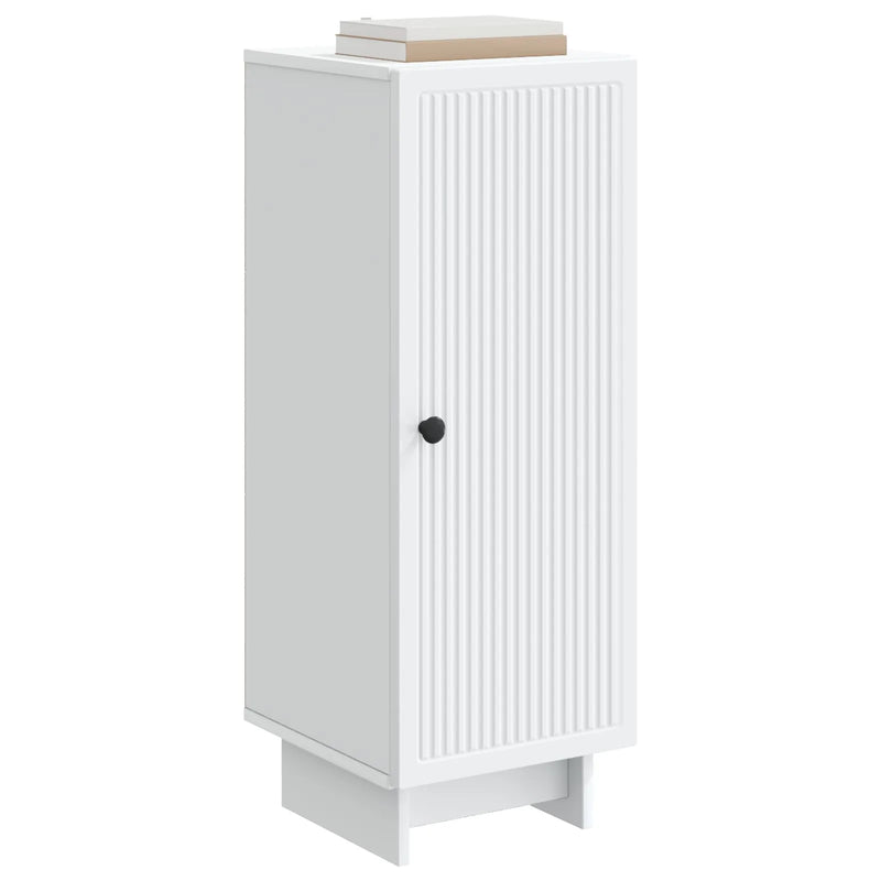 Cabinet White 33 x 34.5 x 90 cm Engineered Wood