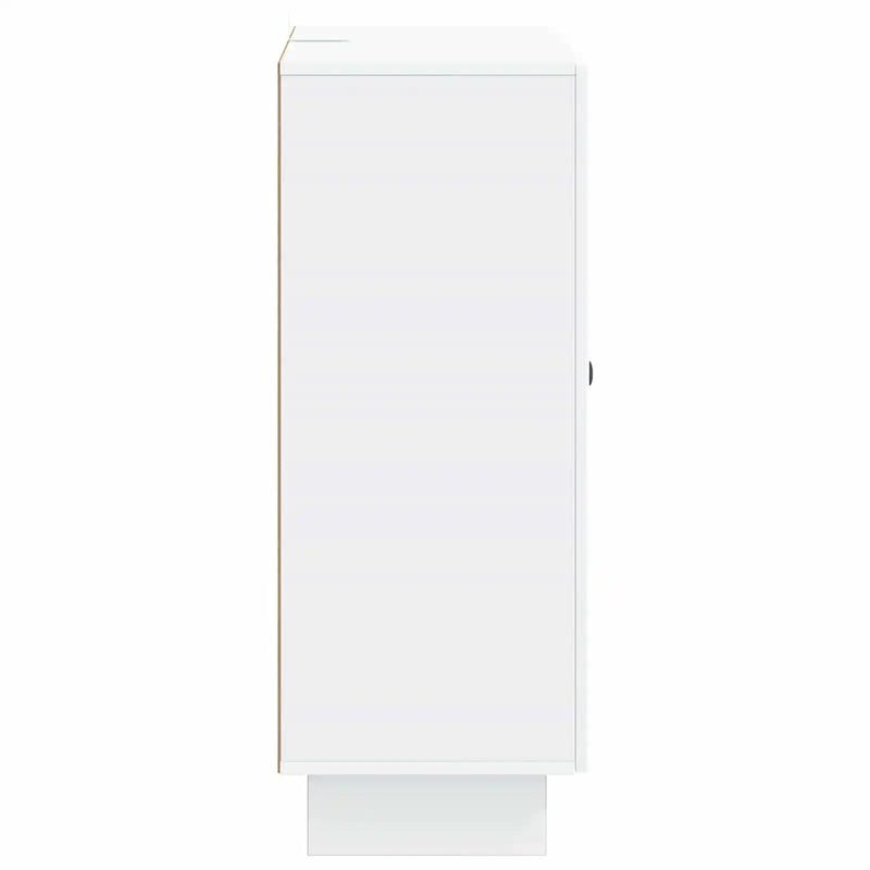 Sideboard with Drawer White 66 x 34.5 x 90 cm Engineered Wood
