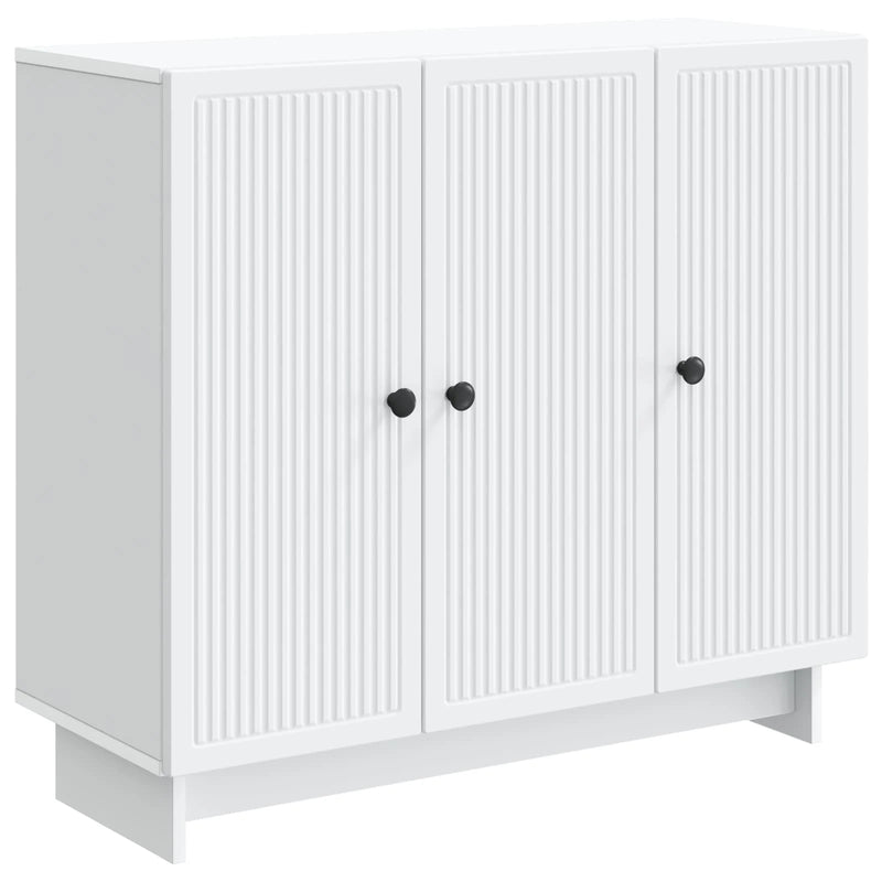 Sideboard White 89 x 34.5 x 80 cm Engineered Wood