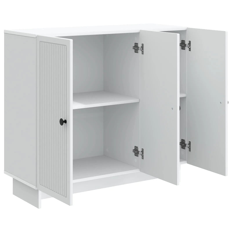 Sideboard White 89 x 34.5 x 80 cm Engineered Wood