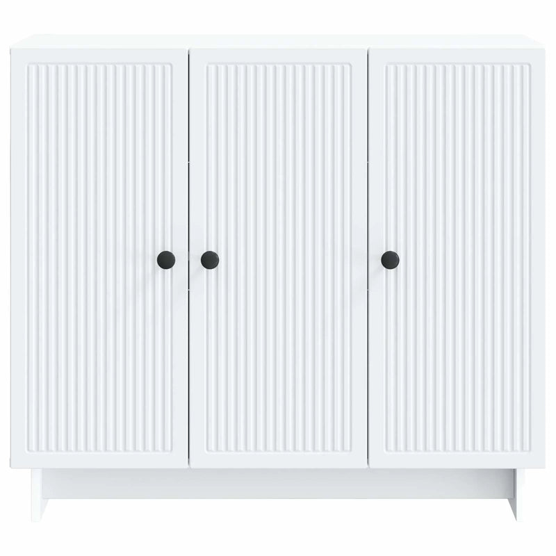 Sideboard White 89 x 34.5 x 80 cm Engineered Wood