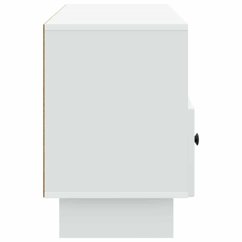TV Cabinet with Drawer White 102 x 34.5 x 50 cm Engineered Wood