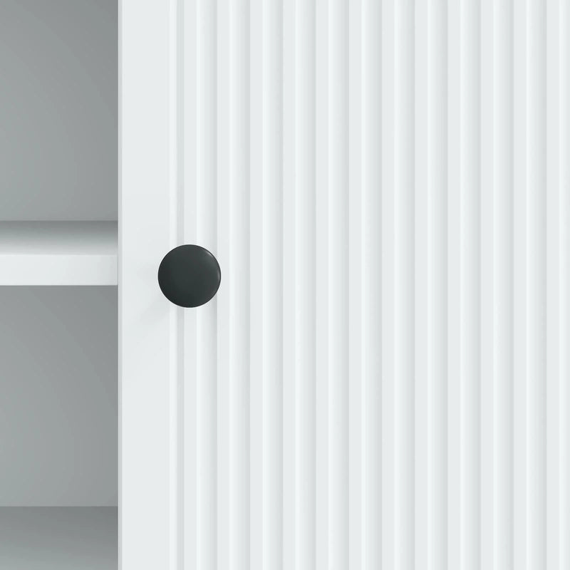 TV Cabinet White 102 x 34.5 x 50 cm Engineered Wood