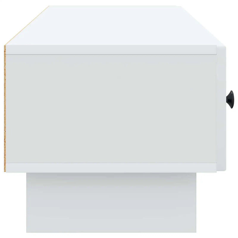 TV Cabinet with Drawer White 147 x 34.5 x 30 cm Engineered Wood