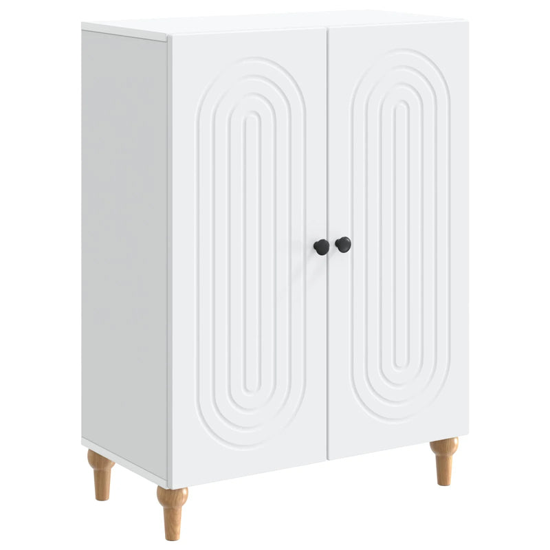 Sideboard White 66 x 34.5 x 90 cm Engineered Wood