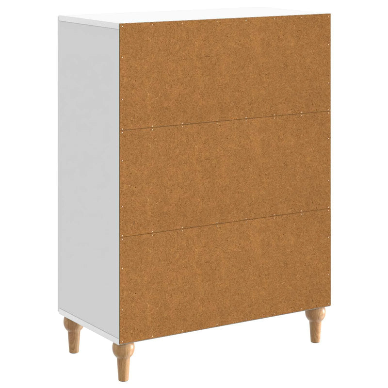 Sideboard White 66 x 34.5 x 90 cm Engineered Wood