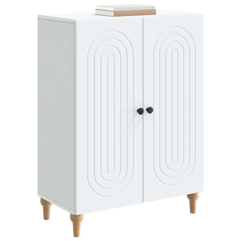 Sideboard White 66 x 34.5 x 90 cm Engineered Wood