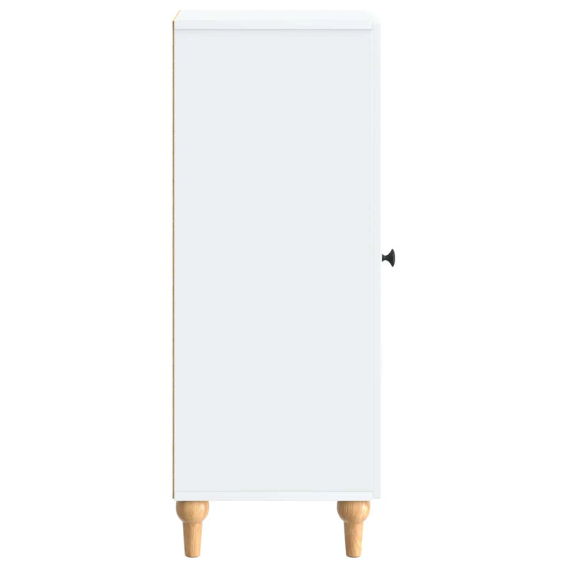 Sideboard White 33 x 34.5 x 90 cm Engineered Wood