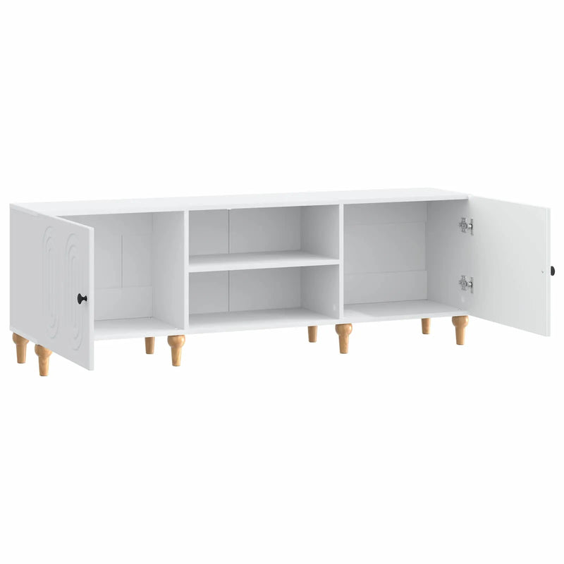TV Cabinet White 150 x 31 x 50 cm Engineered Wood