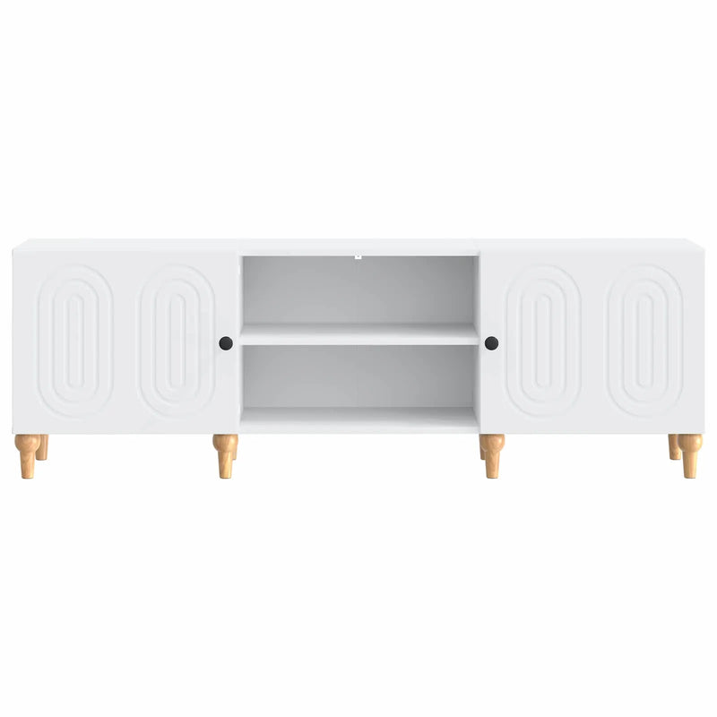 TV Cabinet White 150 x 31 x 50 cm Engineered Wood