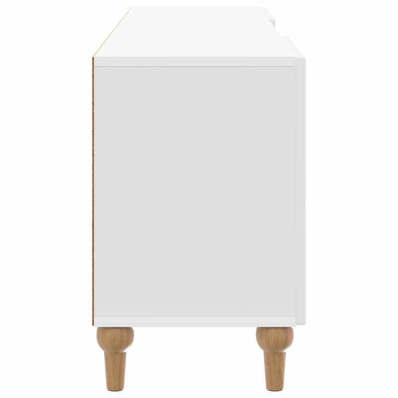 TV Cabinet White 150 x 31 x 50 cm Engineered Wood