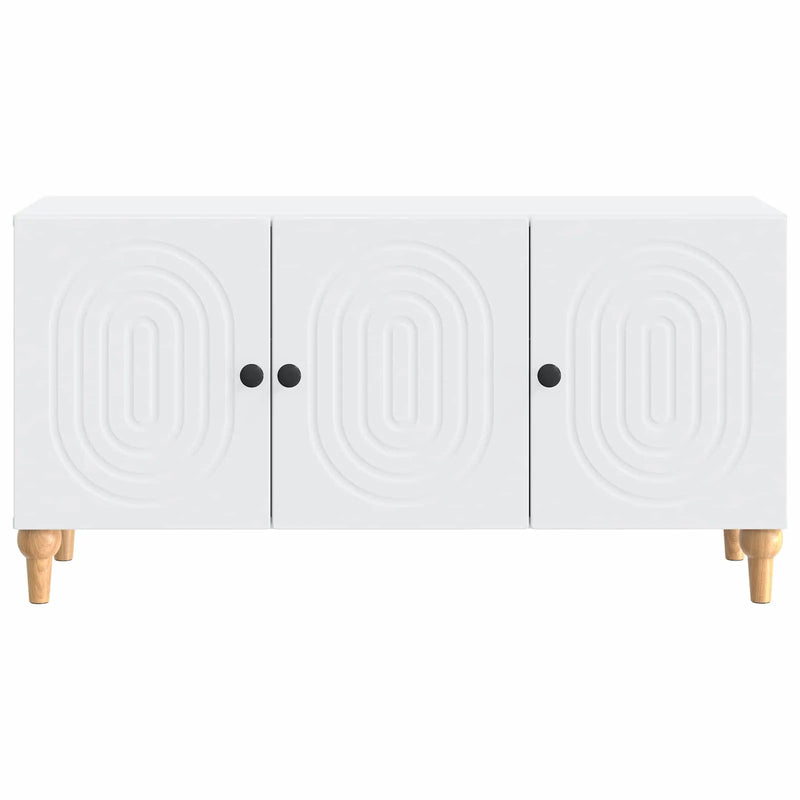 TV Cabinet White 99 x 34.5 x 50 cm Engineered Wood
