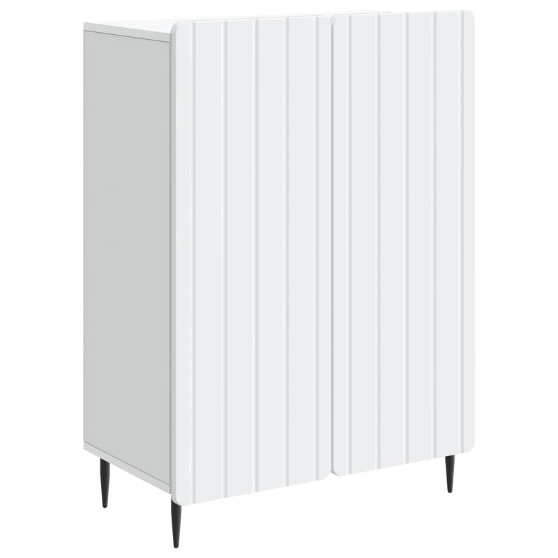 Sideboard White 66 x 34.5 x 92 cm Engineered Wood