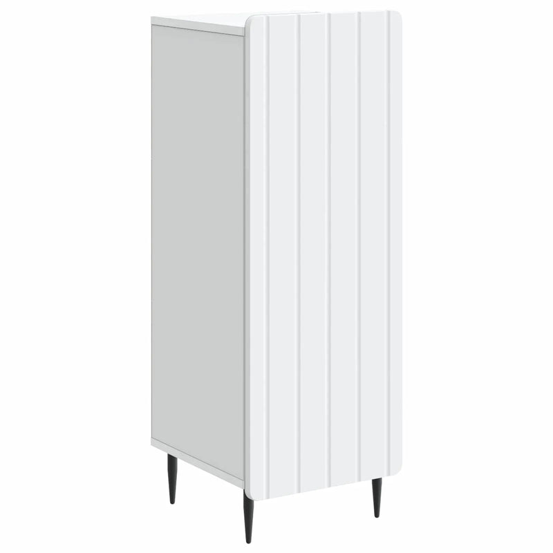 Sideboard White 34.5 x 33 x 92 cm Engineered Wood