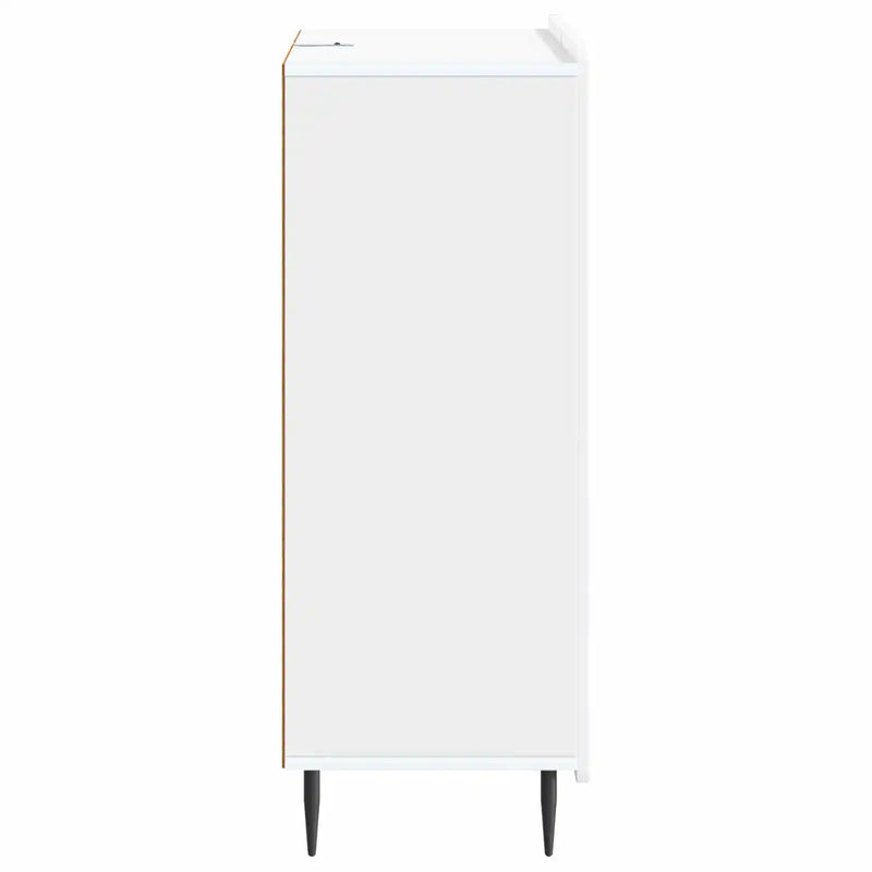 Sideboard with Drawer White 66 x 34.5 x 91.5 cm Engineered Wood