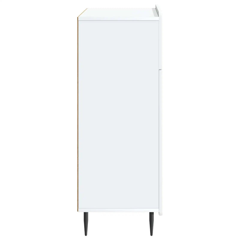 Sideboard with Drawer White 66 x 34.5 x 92 cm Engineered Wood