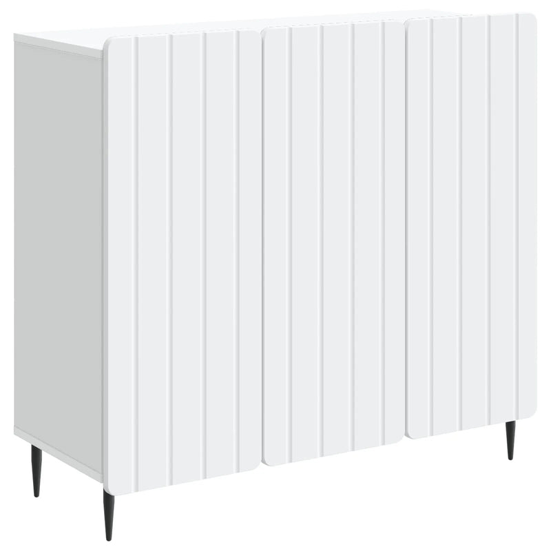 Sideboard White 89 x 34.5 x 82 cm Engineered Wood