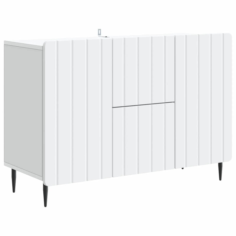 Sideboard with Drawer White 89 x 34.5 x 62 cm Engineered Wood
