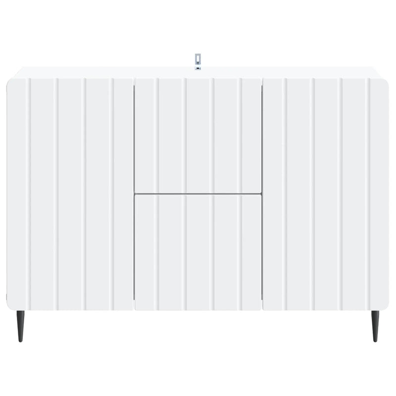 Sideboard with Drawer White 89 x 34.5 x 62 cm Engineered Wood
