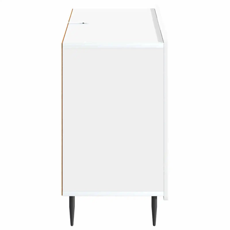 Sideboard with Drawer White 89 x 34.5 x 62 cm Engineered Wood