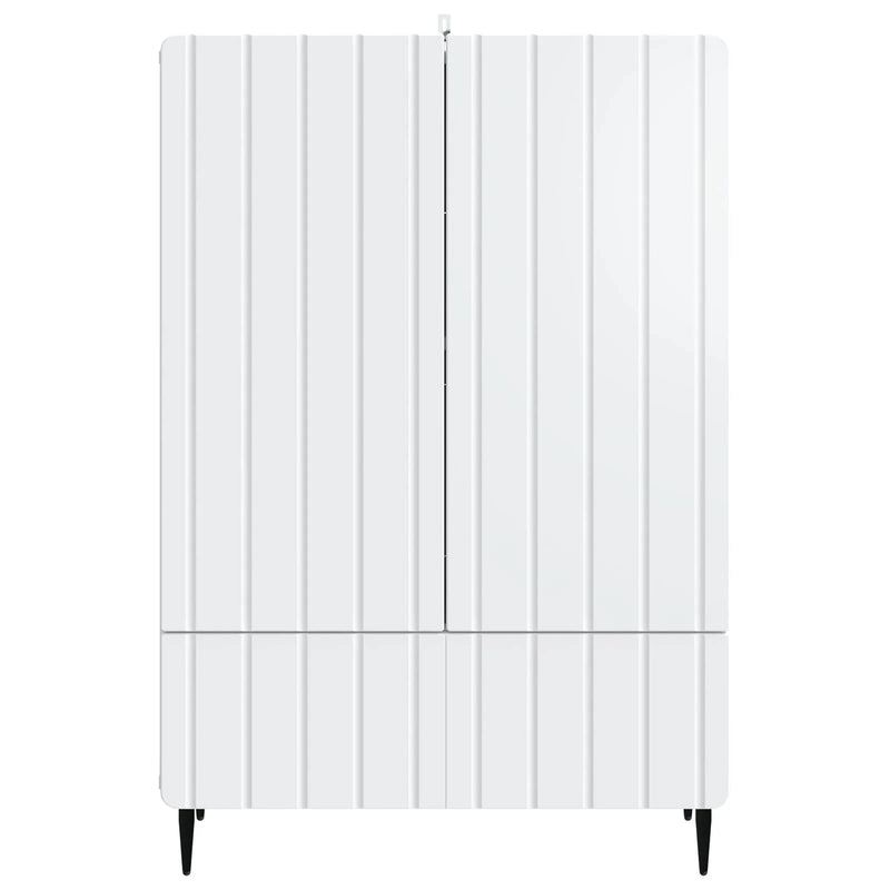 Sideboard with Drawer White 66 x 34.5 x 97 cm Engineered Wood