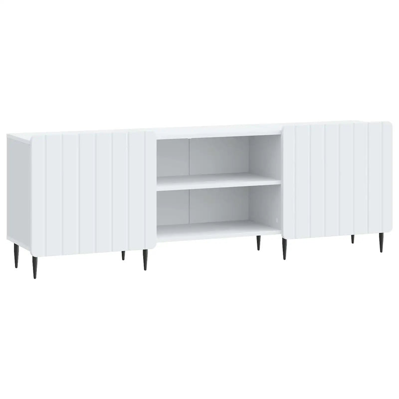 TV Cabinet White 150 x 31 x 52 cm Engineered Wood