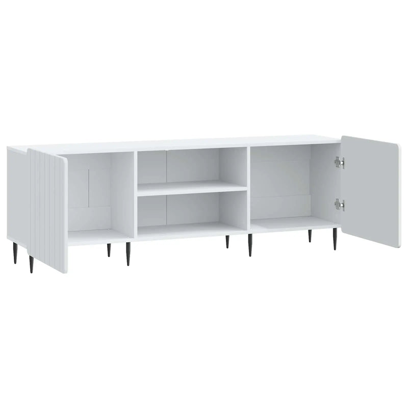 TV Cabinet White 150 x 31 x 52 cm Engineered Wood