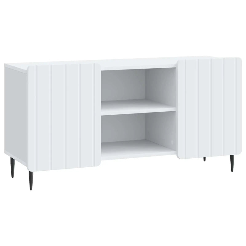 TV Cabinet White 102 x 34.5 x 52 cm Engineered Wood