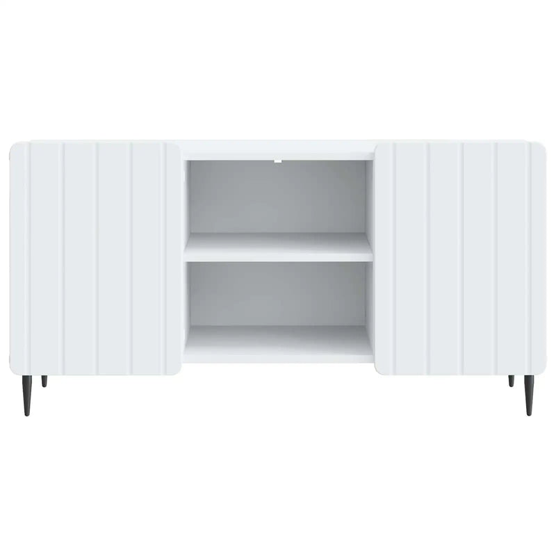 TV Cabinet White 102 x 34.5 x 52 cm Engineered Wood